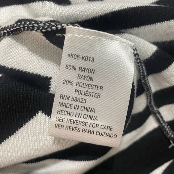 New With Tags Y2k Bodycentral Chevron Print Bodycon Midi Dress Size Large XL - Picture 3 of 8